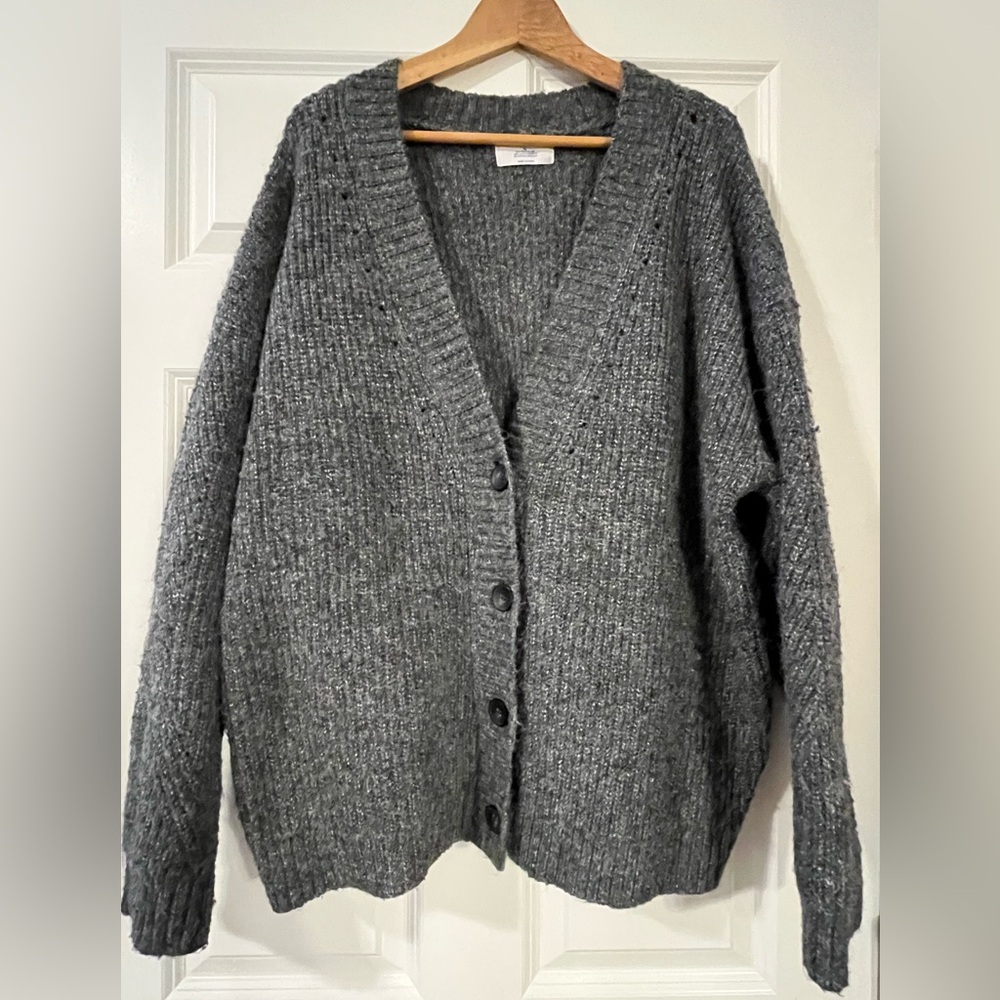 Old Navy Charcoal Women's Cardigan